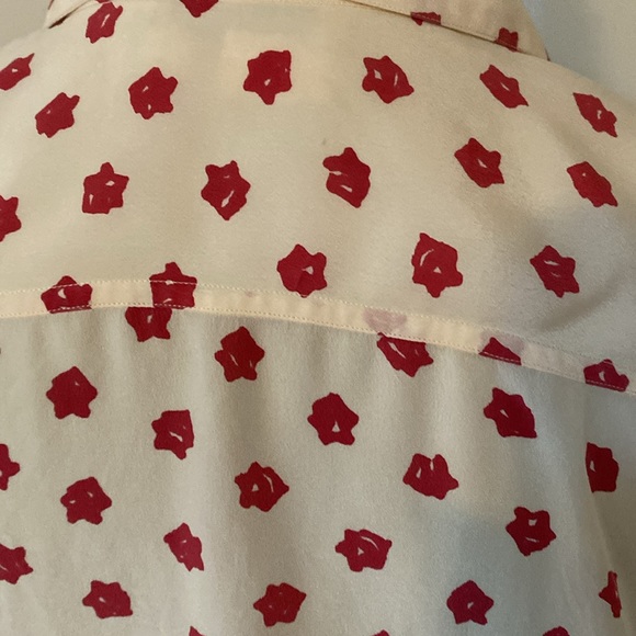 Salvatore Ferragamo vintage 100% silk blouse - Picture 5 of 7